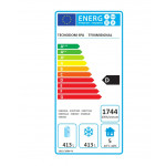 Tavolo Refrigerato quattro porte Modello TF04MIDGNAL In acciaio inox