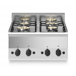 Cucina a gas 4 fuochi MDLR Modello F6060PCGT
