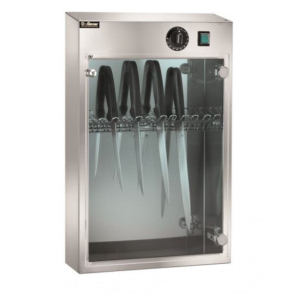 Sterilizzatore coltelli a raggi UV Modello SUV10 Capacità 10 coltelli