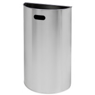 Gettacarte murale 40 L MDL in acciaio inox satinato Modello MILUNA 773046