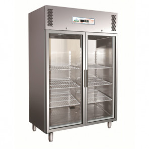Armadio Frigo Refrigerato Modello G-GN1410TNG Porta a vetro
