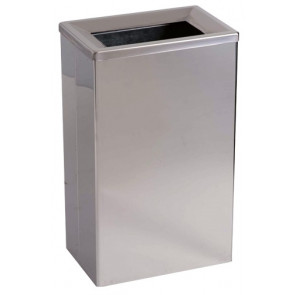 Gettacarte MDL in acciaio inox  brillante o satinato  da 25 LT Modello BOB 773001