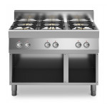 Cucina a gas 6 fuochi MDLR Armadio aperto Modello F70110PCGBA