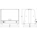 Sterilizzatore Modello UVC 16W S  Per bicchieri e posate