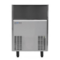 Fabbricatore di ghiaccio a cubetto pieno Deposito 30 Kg Produzione nelle 24 ore 60 Kg Modello SS75
