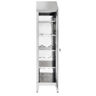 Armadio Portaoggetti in acciaio inox 304 IXP n.1 anta a battente profondità anta cm 50 Modello S5069403