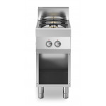Cucina a gas 2 fuochi MDLR Armadio aperto Modello F7040PCGBA