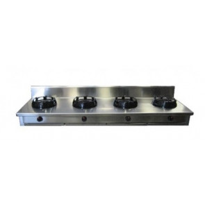 Cucina wok CI N.3 fuochi Potenza bruciatori a scelta Modello RisCu051