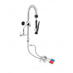 Kit rubinetto a pedale acqua a pavimento con kit doccia prelavaggio basic Modello ERMES003/MINI192K