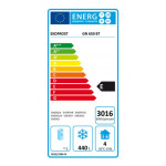 Armadio frigo refrigerato bassa temperatura EKF in acciaio inox AISI 201 Modello GN650BT