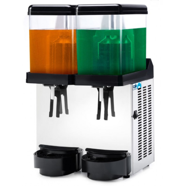 Style Setter Royal Ridge Distributore di bevande fredde di alta qualità con brocca in vetro capacità 2,3 galloni, Spigot acrilico a prova di perdite, ideale per feste, matrimoni e altro ancora