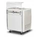 Espositore per gelato mantecato UCQ Modello VIAVENETO4C