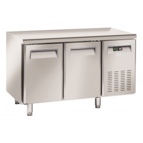 Tavolo Freezer in acciaio inox Modello SF2100 Refrigerazione ventilata 2 Porte autochiudenti