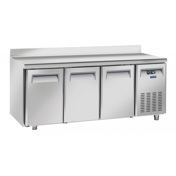 Tavolo Refrigerato Pasticceria ventilato Modello PA3200 Idoneo per vassoi 600x400 Con alzatina