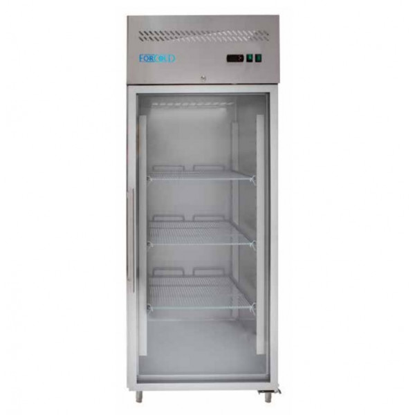 Armadio refrigerato ventilato GN 2/1 Acciaio 201 Modello M-GN650TNG-FC