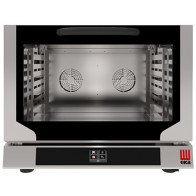Forno elettrico Digitale a convezione con umidificazione per panetteria e pasticceria Modello EKF464.3NT Capacità n.4 teglie cm 60x 40 Potenza Kw 5,2 Apertura a ribalta