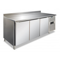 Tavolo frigo pasticceria ventilato con alzatina Modello PXF3200TN Tre porte