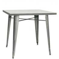 Tavolo da interno TESR Struttura in metallo verniciato con vernice trasparente Modello 1262-236D