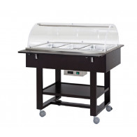 Carrello espositore caldo bagnomaria Modello CL2777