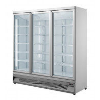 Espositore verticale murale refrigerato Modello MR188BT3 WHITE 3 porte bassa temperatura