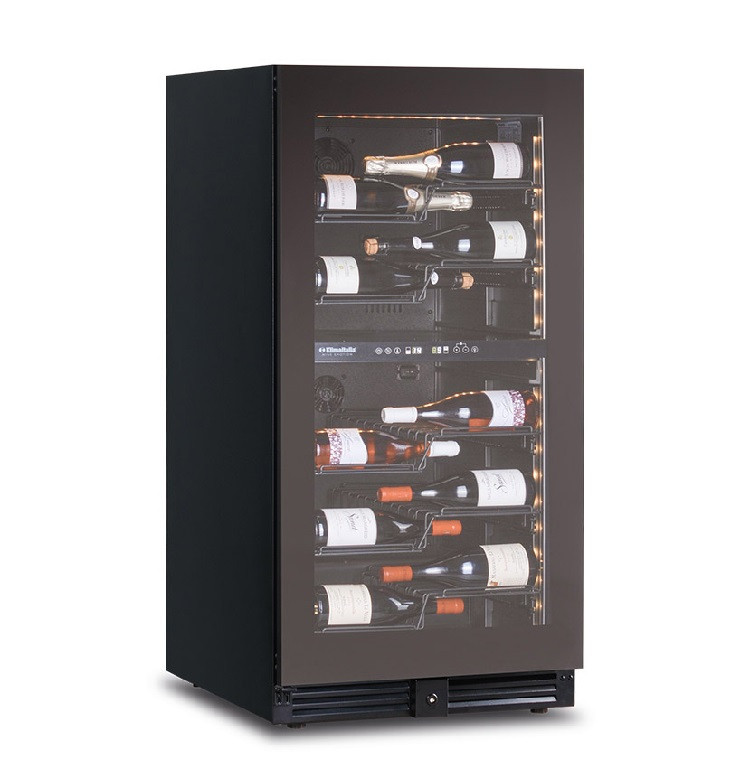 Cantina per vino ventilata doppia temperatura Modello CW120G2TB per 56 bottiglie da 0,75 lt