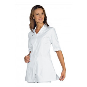 Casacca Tortola da donna MEZZA MANICA 65% Poliestere 35% Cotone BIANCO Disponibile in diverse taglie Modello 002100M