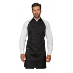 Grembiule ASSUAN unisex 65% Poliestere 35% Cotone Nero+grigio Modello 037312