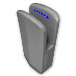 Asciugamani Elettrico con sensori ad infrarossi Versione Easy  Grigio metallizzato in ABS MDL alte prestazioni Asciugatura perfetta in 12-15 sec Modello X-DRY COMPACT 704257