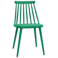 Sedia da esterno TESR Struttura in polipropilene Modello 1480-XH3 VERDE
