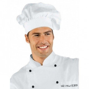 Cappello Cuoco IC 100% cotone Colore bianco Modello 075000
