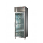 Armadio Frigo Refrigerato Modello AF07PKMBTPV In acciaio inox GN2/1 Monoblocco temperatura negativa una porta in vetro