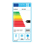 Tavolo Refrigerato TROPICALIZZATO GN1/1 in acciaio inox Refrigerazione ventilata 3 Porte in acciaio inox Modello QN3100