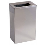 Gettacarte MDL in acciaio inox  brillante o satinato  da 25 LT Modello BOB 773001