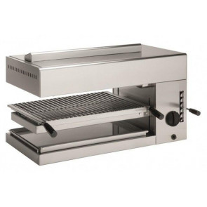 Salamandra a gas passante con piano di cottura mobile TX Superficie di Cottura cm 57,5x40 Zone Riscaldanti n° 1 Potenza kW 7,4 Modello 213001