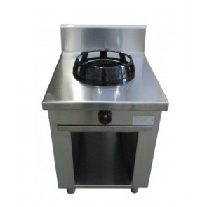 Cucina wok CI Modello RisCu013 N.1 fuoco Potenza bruciatore 9,5 Kw