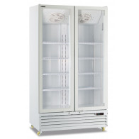 Armadio Frigo Refrigerato ventilato 2 porte Modello ICOOL110WHITE