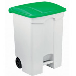 Contenitore mobile a pedale in POLIPROPILENE CONTITOP MOBILE 90 L MDL Colore VERDE Modello 115598