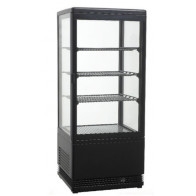 Armadio Refrigerato ventilato\espositore bibite Modello VRN78NERA Porta a vetro