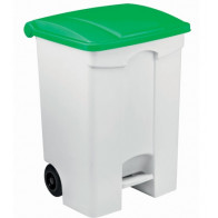 Contenitore mobile a pedale in POLIPROPILENE CONTITOP MOBILE 90 L MDL Colore VERDE Modello 115598