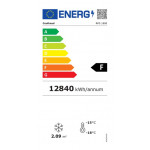 Armadio Frigo Refrigerato Modello RFG1900 Porte a vetro Ventilato 3 porte