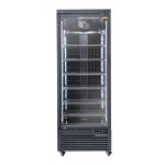 Armadio Frigo Refrigerato Modello RFG750B Porte a vetro NERO