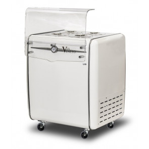 Espositore per gelato mantecato UCQ Modello VIAVENETO4C