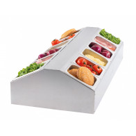 Espositore Gastronorm in acciaio inox Neutro CLN Modello CSBG1216C