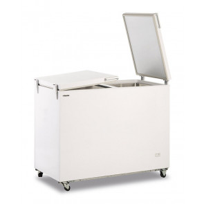 Congelatore statico a pozzetto con porta cieca con sistema flip-flop Modello FR300FLP