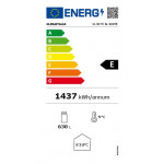 Armadio Frigo Refrigerato ventilato 2 porte con cassonetto retroilluminato Modello CL90TCSLWHITE