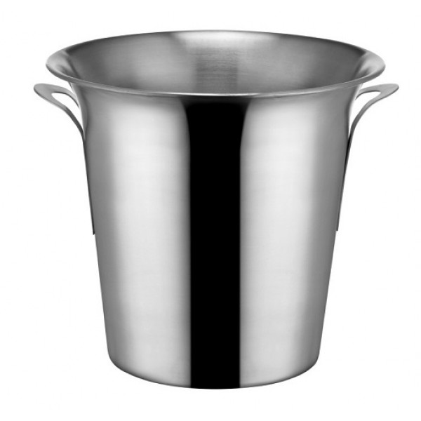 Secchiello champagne in acciaio inox con maniglie fisse Modello 340-200