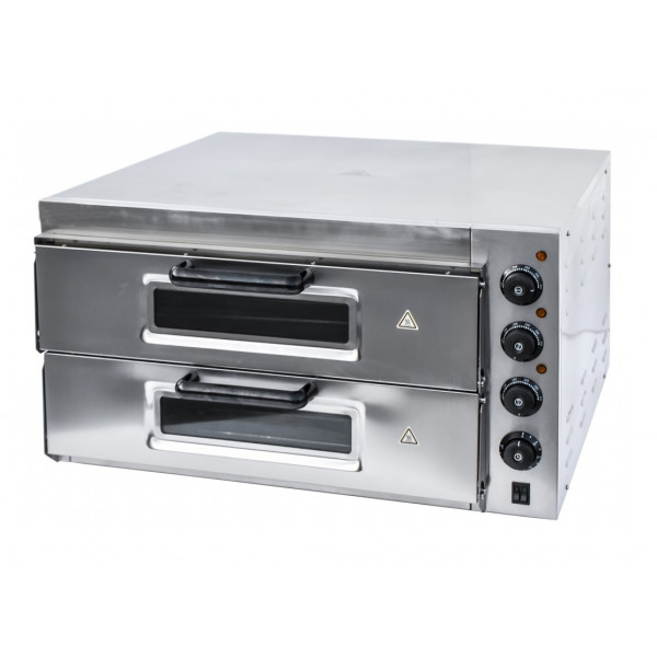 Fornetto Elettrico per pizza due Camere Modello EP2+2 Potenza: kW 3