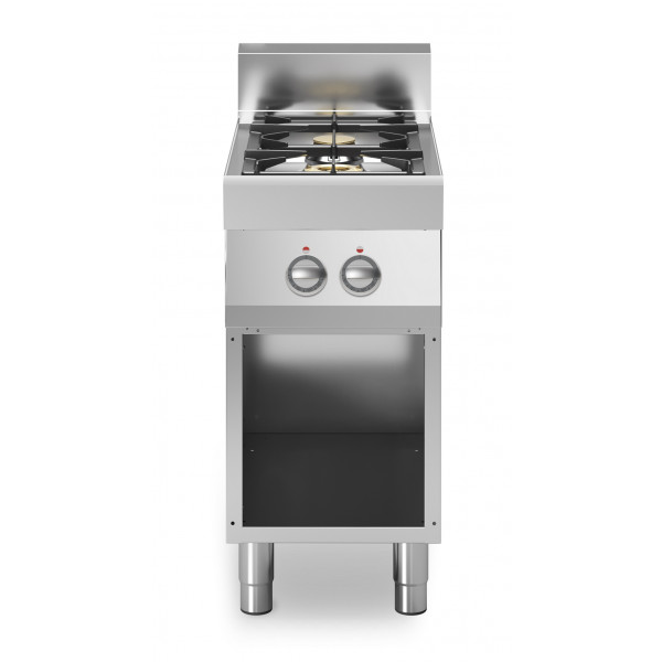 Cucina a gas 2 fuochi MDLR Armadio aperto Modello F7040PCGBA
