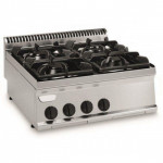 Cucina a Gas 4 fuochi da banco TX Modello PC70G7 Potenza 19,5 kW