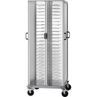 Carrello portapiatti armadiato Modello CA1440A Per portata 88 piatti per piatti 18/23